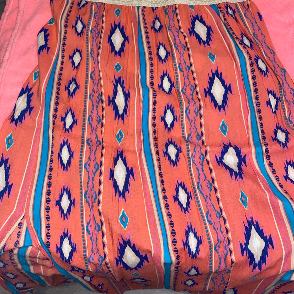 Multicolored maxi skirt